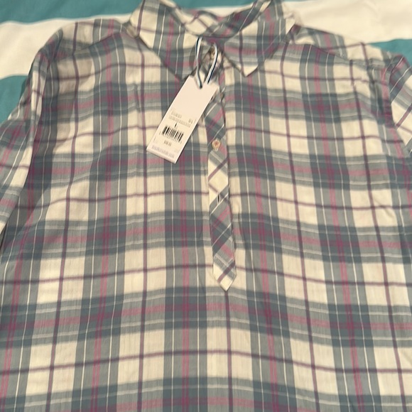 ⭐️ SALE ⭐️NWT Women’s Southern Tide flannel popover, size L - Picture 4 of 8